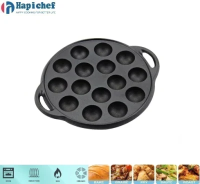 Cast Iron Takoyaki Pan-Cast Iron Japanese Food Octopus Takoyaki Pan