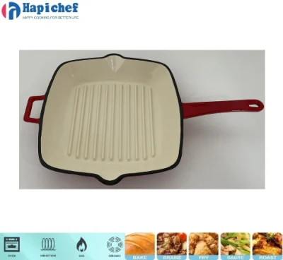 oem shallow cast iron skillet factories