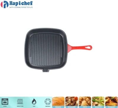 oem smooth cast iron pan factory