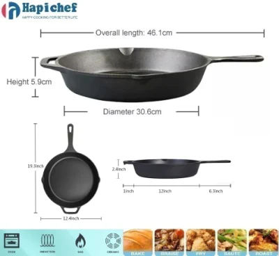 china restoring cast iron skillet