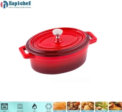 oem cast iron pan with holes