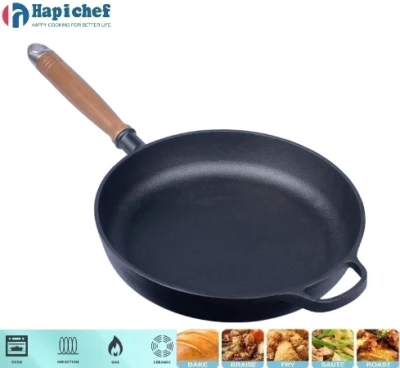 cast iron skillet on glass cooktop