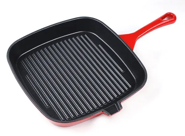 using a cast iron pan