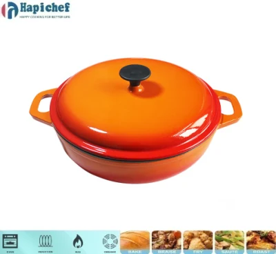 china cast iron ceramic frying pan factories
