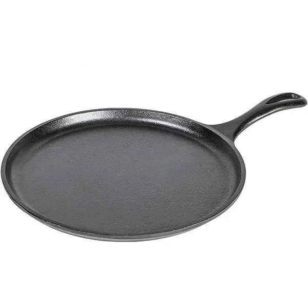 cast iron flat griddle pan